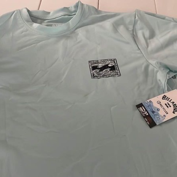 BRAND NEW boy billabong rashguard swim swimming shirt size L 14 & XL 16 UPF50 - Picture 6 of 8